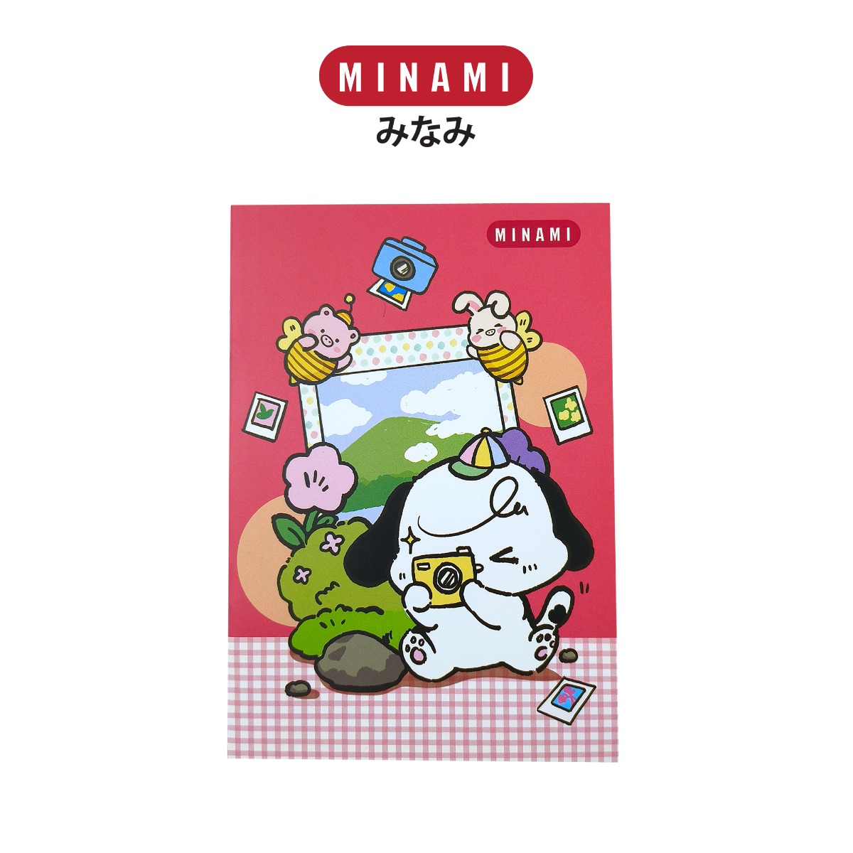 สมุดปกอ่อน ตรามินามิ แพ็ค 2 เล่ม (คละลาย)
