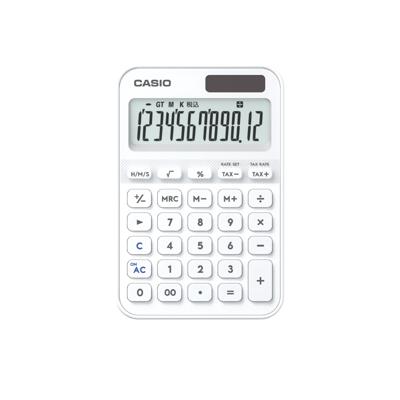 เครื่องคิดเลขตั้งโต๊ะ Casio MS-20YC สีขาว